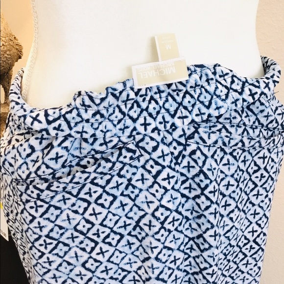 Michael Kors drawstring printed pant with pockets - Picture 3 of 6